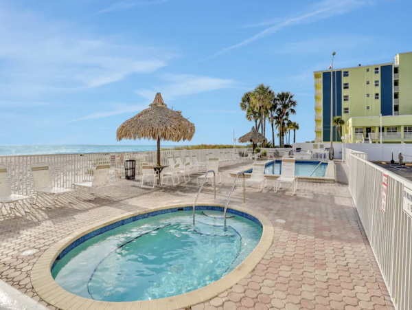 Top floor Beachfront condo with gulf views